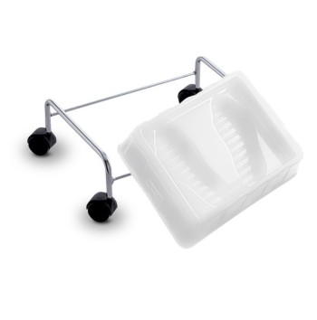 Carrello Metallo Per Bacinella Pedicure