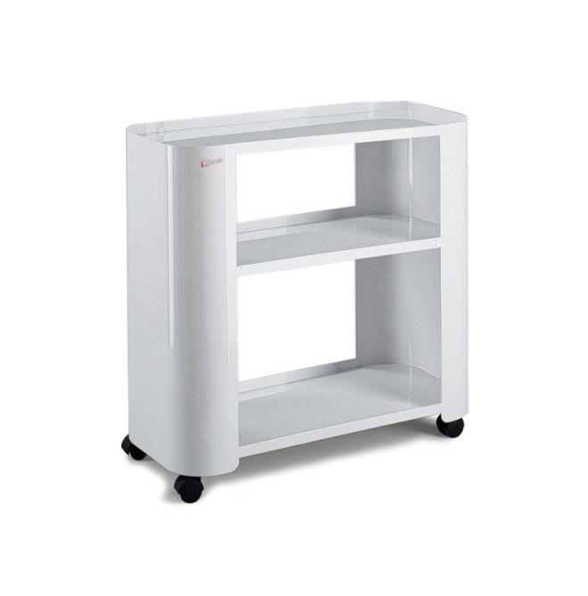 CARRELLO PER SCALDACERA A 1/2 VASCHE