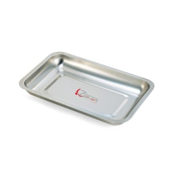 Vaschetta Acciaio Inox CM. 32,5X27,5X3 - Zanni Podospecial: Produttore e Venditore Specializzato