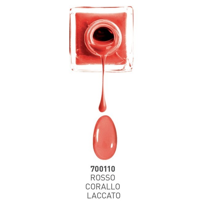 Smalto Excelsa Rosso Corallo Laccato - Zanni Podospecial: Qualità Professionale