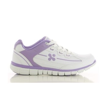 Scarpe Antiscivolo Donna Bianche/Lilla