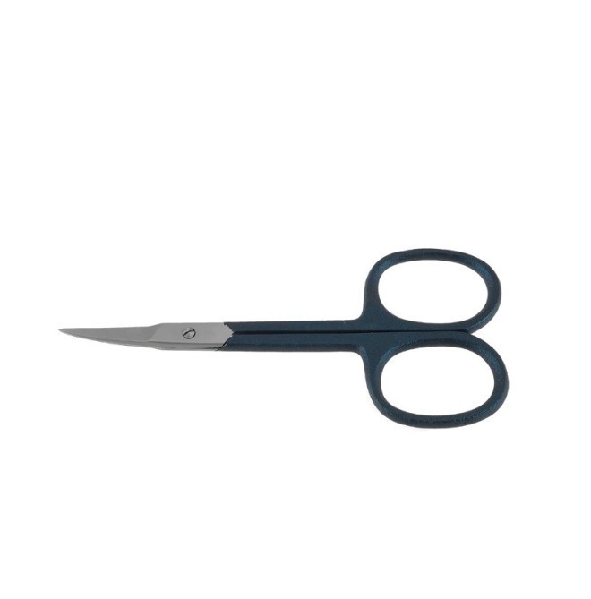 Forbice Cuticole Curva Blu Inox - Zanni Podospecial: Strumenti Professionali per Podologi