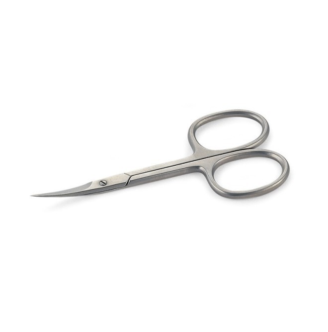 Forbice pellicine curva super inox satinata cm.9 - Strumenti professionali per podologi e ortopedici