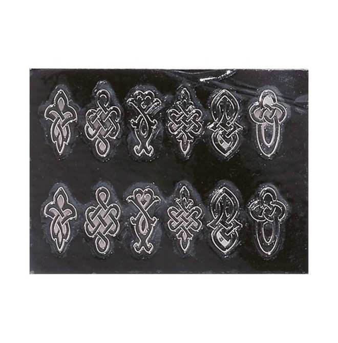 Calcomanie 3-D Metalliche Argento - Zanni Podospecial: Produttore e Venditore Specializzato