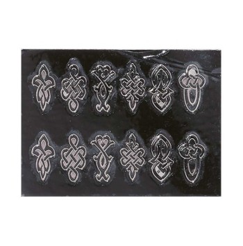 Calcomanie 3-D Metalliche Argento - Zanni Podospecial: Produttore e Venditore Specializzato