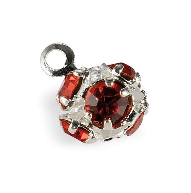 Piercing Goccia Cristallo Rosso - Produttore e Venditore Specializzato - Zanni Podospecial