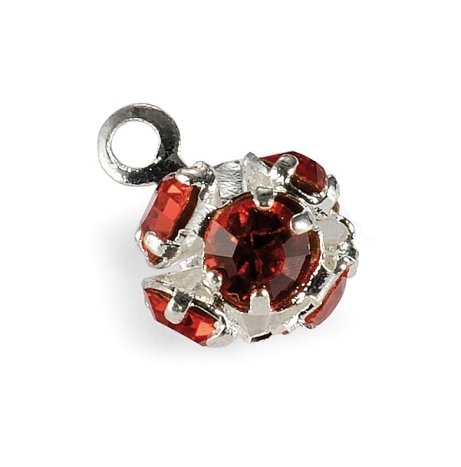 Piercing Goccia Cristallo Rosso - Produttore e Venditore Specializzato - Zanni Podospecial