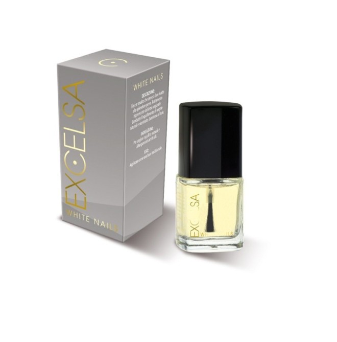Base e smalto Excelsa White Nails ML. 15 per unghie luminose - Zanni Podospecial