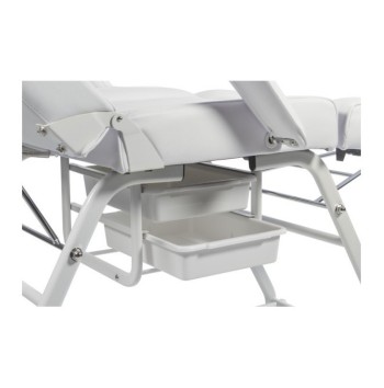 Lettino Beauty professionale con cassetti e vano porta oggetti - Zanni Podospecial