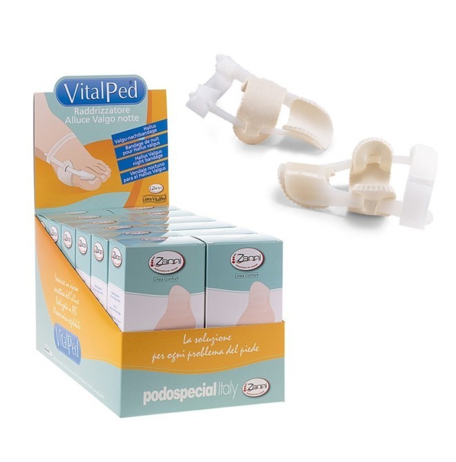 Correttore Alluce Valgo Notturno: Espositore Paia 12 - Zanni Podospecial