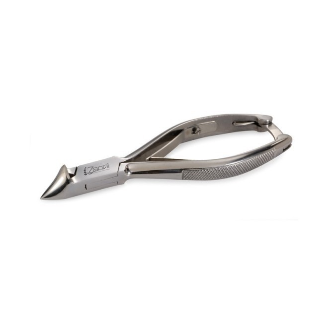 TRONCHESE MEZZA LUNA INOX MANICO ZIGRINATO