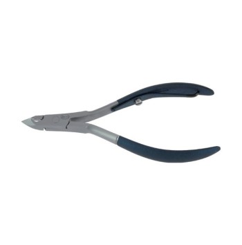 Tronchese cuticole blu in acciaio inox