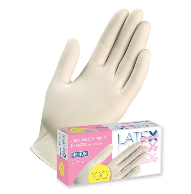 GUANTO LATTICE SENZA TALCO PZ.100 XS