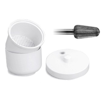 Contenitore Sterilizzazione Frese con Cestello Forato - Zanni Podospecial