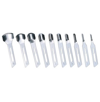 Lame sgorbie Kiato pz.20 - Lame sterili in acciaio-carbonio monouso per professionisti