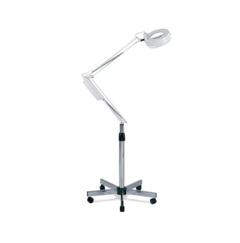 Lampada Led tonda con lente 3 diotrie - Proiettore in alluminio con lente biconvessa