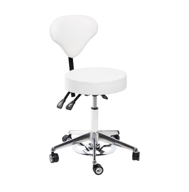 Poltroncina per operatore Orion: comoda e stabile, prodotta da Zanni Podospecial