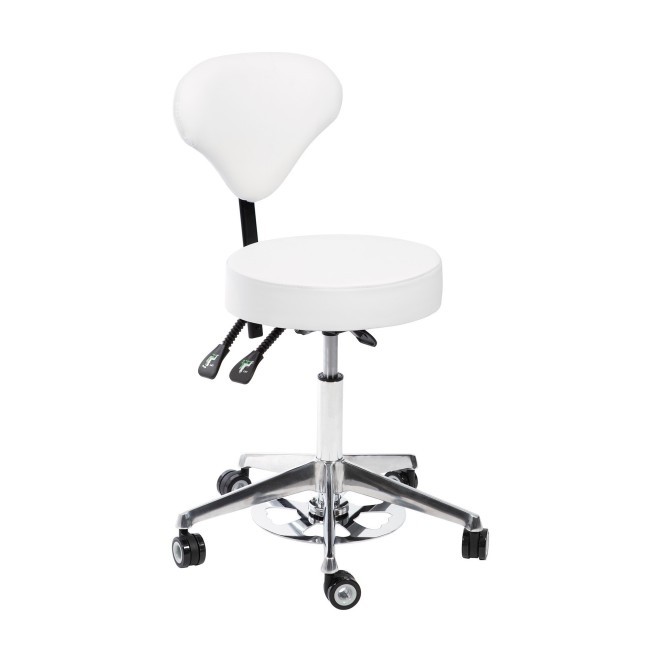 Poltroncina per operatore Orion: comoda e stabile, prodotta da Zanni Podospecial