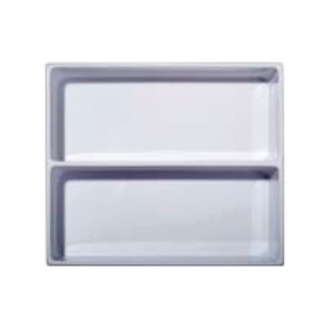 BACINELLA CASSETTO A 2 SCOMPARTI