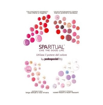 Poster Spa Ritual Colori - Prodotti di alta qualità per professionisti del settore medico e estetico - Zanni Podospecial