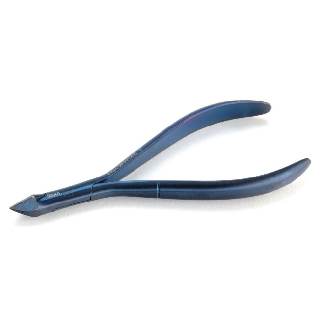 Tronchese cuticole blu molla interna t.mm9 - Strumenti professionali per podologi e ortopedici