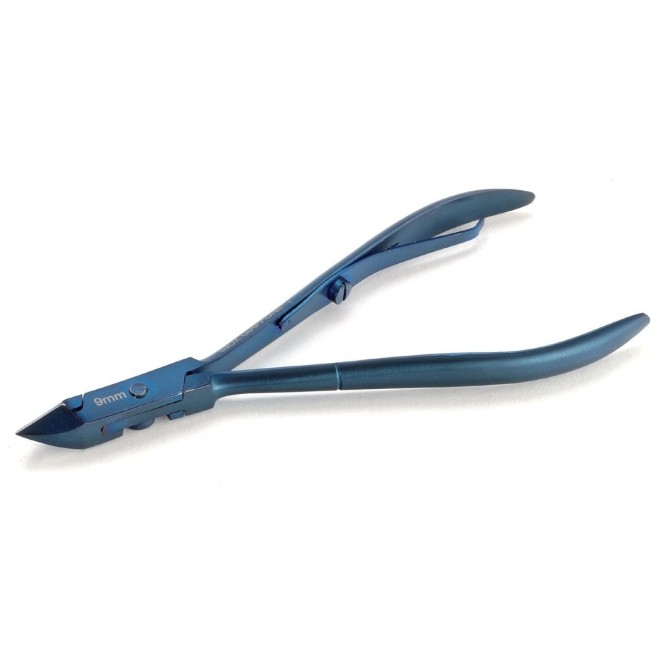 Tronchese cuticole blu smontabile t/mm.9 - Strumenti professionali per podologi e ortopedici
