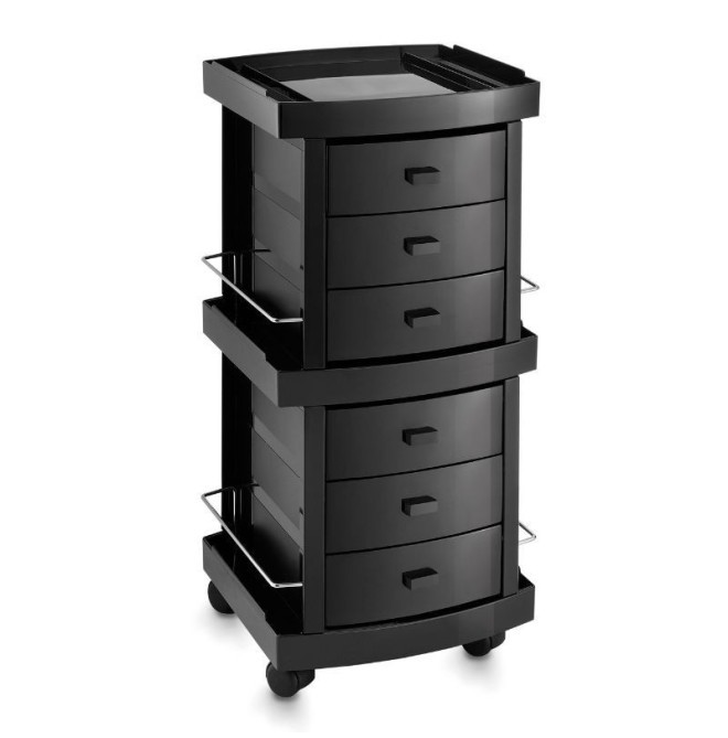 Carrello Master Multiuso: Struttura in Plastica Antiurto con 6 Cassetti Estraibili - Zanni Podospecial