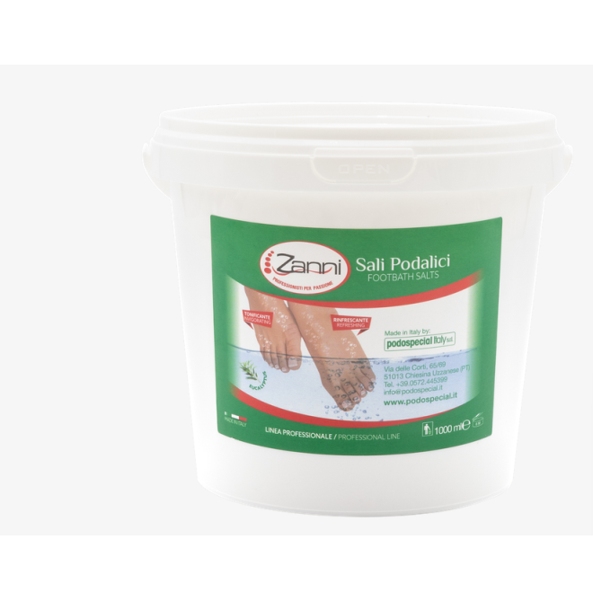 Sali Per Pediluvio Zanni Podospecial - Formula Rinfrescante e Tonificante