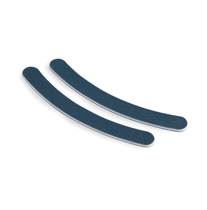 LIMA IMBOTTITA NERA A BANANA CM17,5 PZ.8