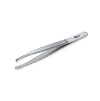 PINZETTA DEP.INOX SATINATA OBLIQUA CM.9