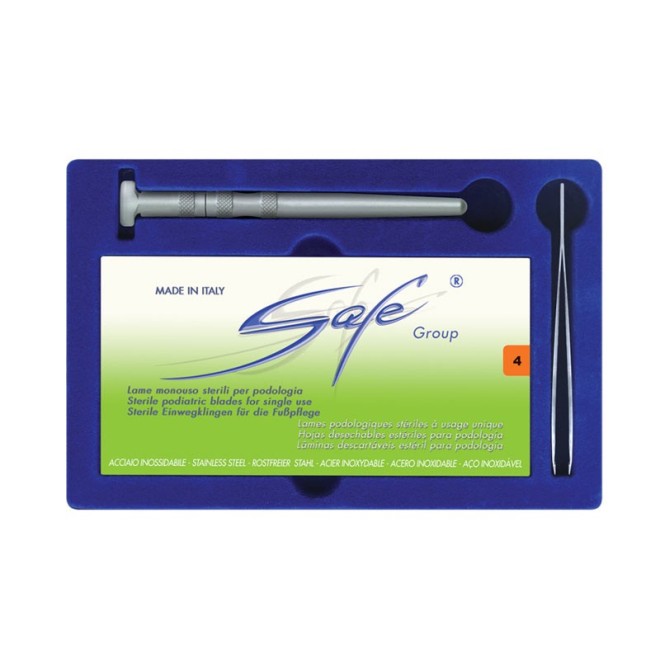 KIT MANICO LAME SGORBIE N.4