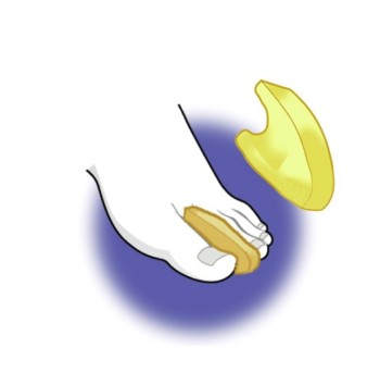 Divaricatore dita piedi