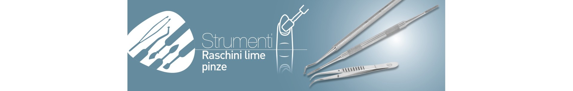 Raschini Lime Pinze per podologia ed estetica