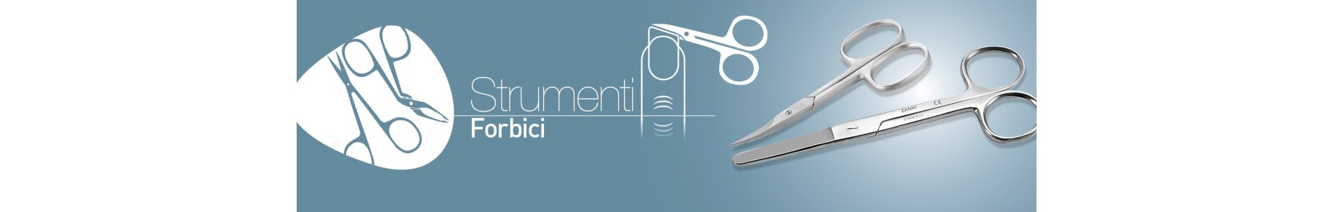 Forbici per podologia ed estetica