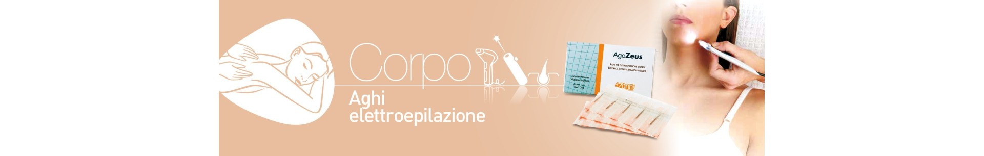 Aghi Elettroepilazio per podologia ed estetica