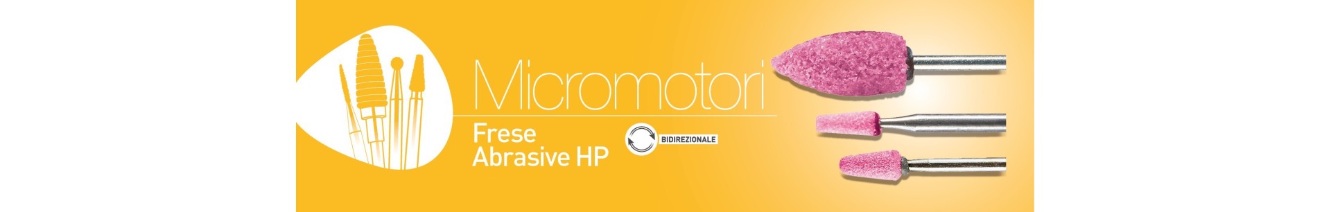 Frese Abrasive Hp per podologia ed estetica