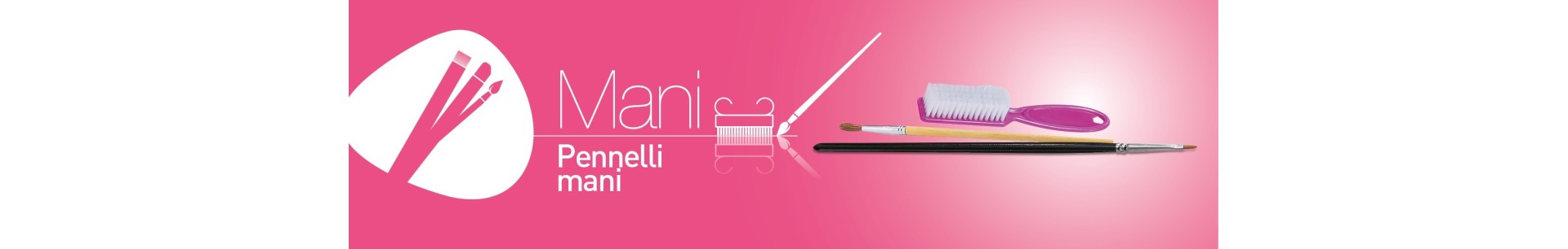Pennelli Mani per podologia ed estetica