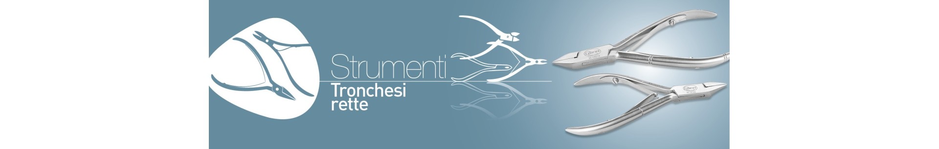 Tronchesi Rette per podologia ed estetica