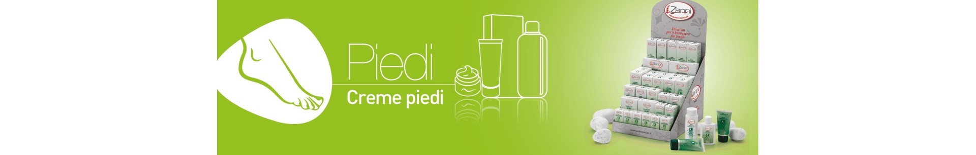 Creme piedi Zanni, Zanni creme podologia estetica