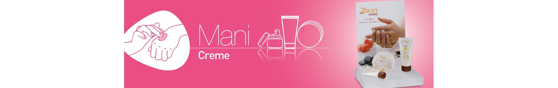 Creme Mani Zanni per podologia ed estetica